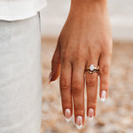 The Gold Isolde Ring - Lab-grown Diamond Rings UK - Engagement - Milestone Birthday Gift - Dainty London