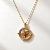 The Mermaid's Coin in Solid Gold - Dainty London-christmas gift-Fine