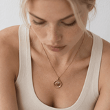 The Mermaid's Coin in Solid Gold - Dainty London-christmas gift-Fine