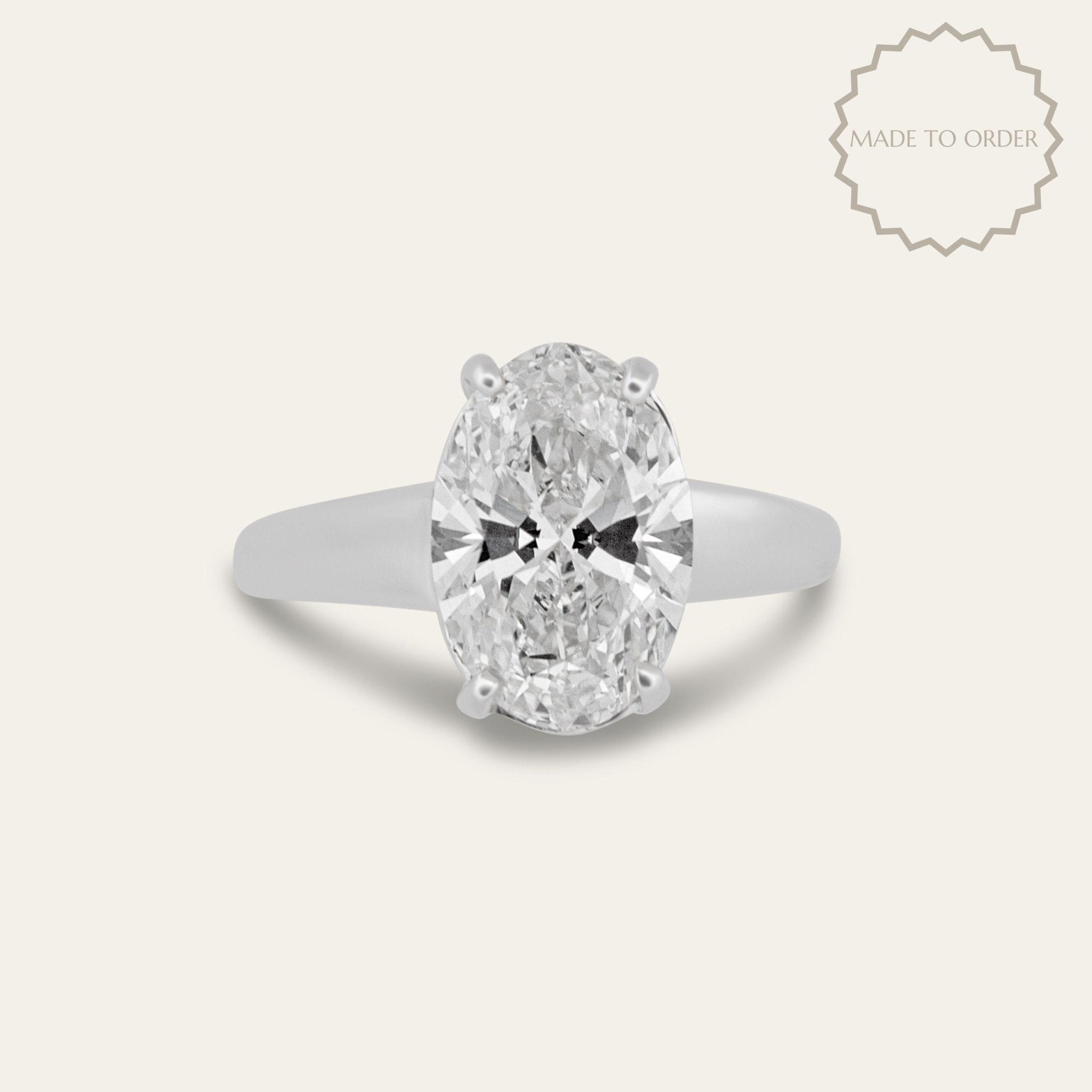The Nadira Ring - Unique Diamond Engagement Rings for women - Under 3000 - Dainty London