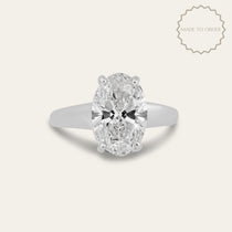 The Nadira Ring - Unique Diamond Engagement Rings for women - Under 3000 - Dainty London