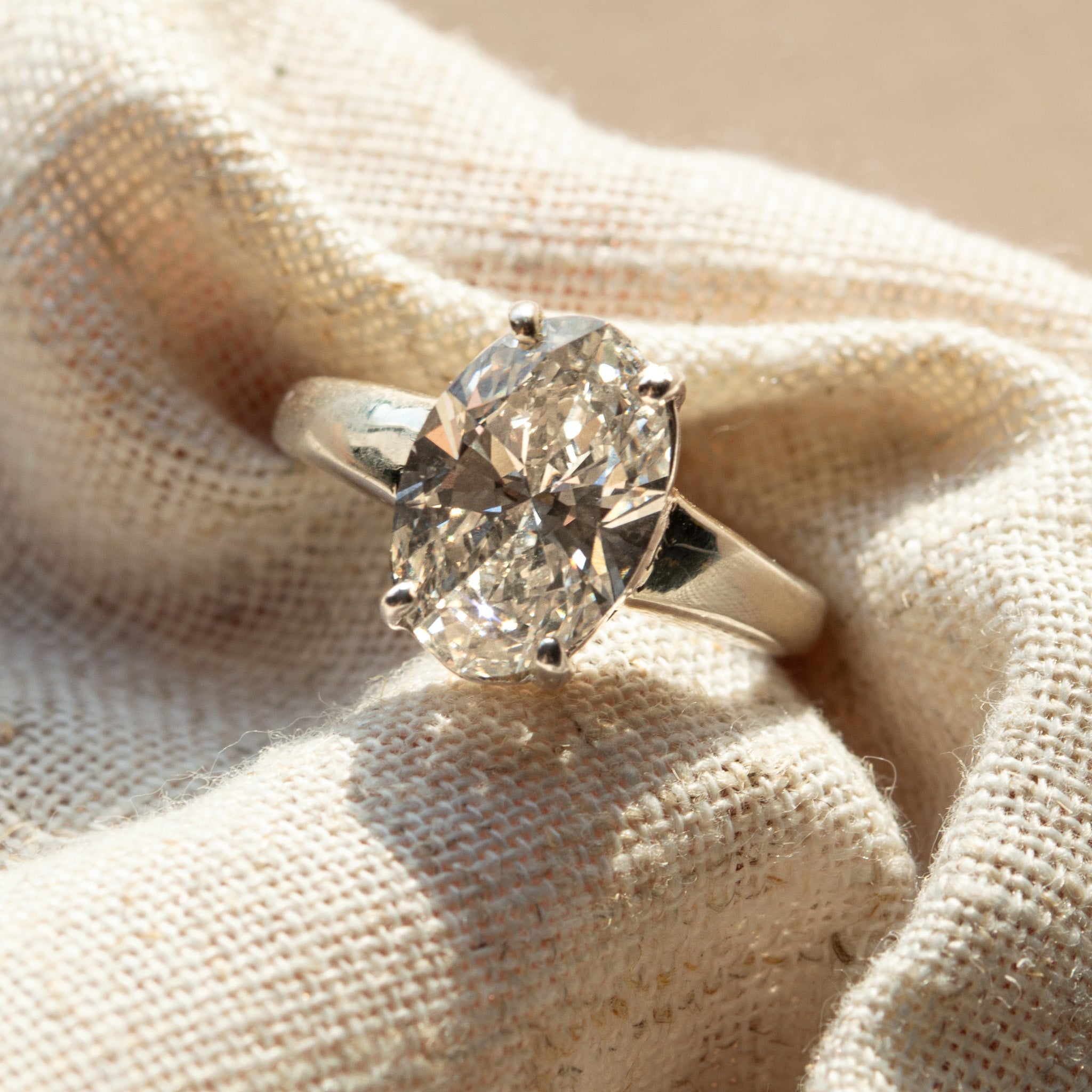 The Nadira Ring - Unique Diamond Engagement Rings for women - Under 3000 - Dainty London