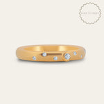 The Seren Ring - Diamond Engagement Wedding Eternity Rings - Dainty London