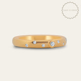 The Seren Ring - Diamond Engagement Wedding Eternity Rings - Dainty London