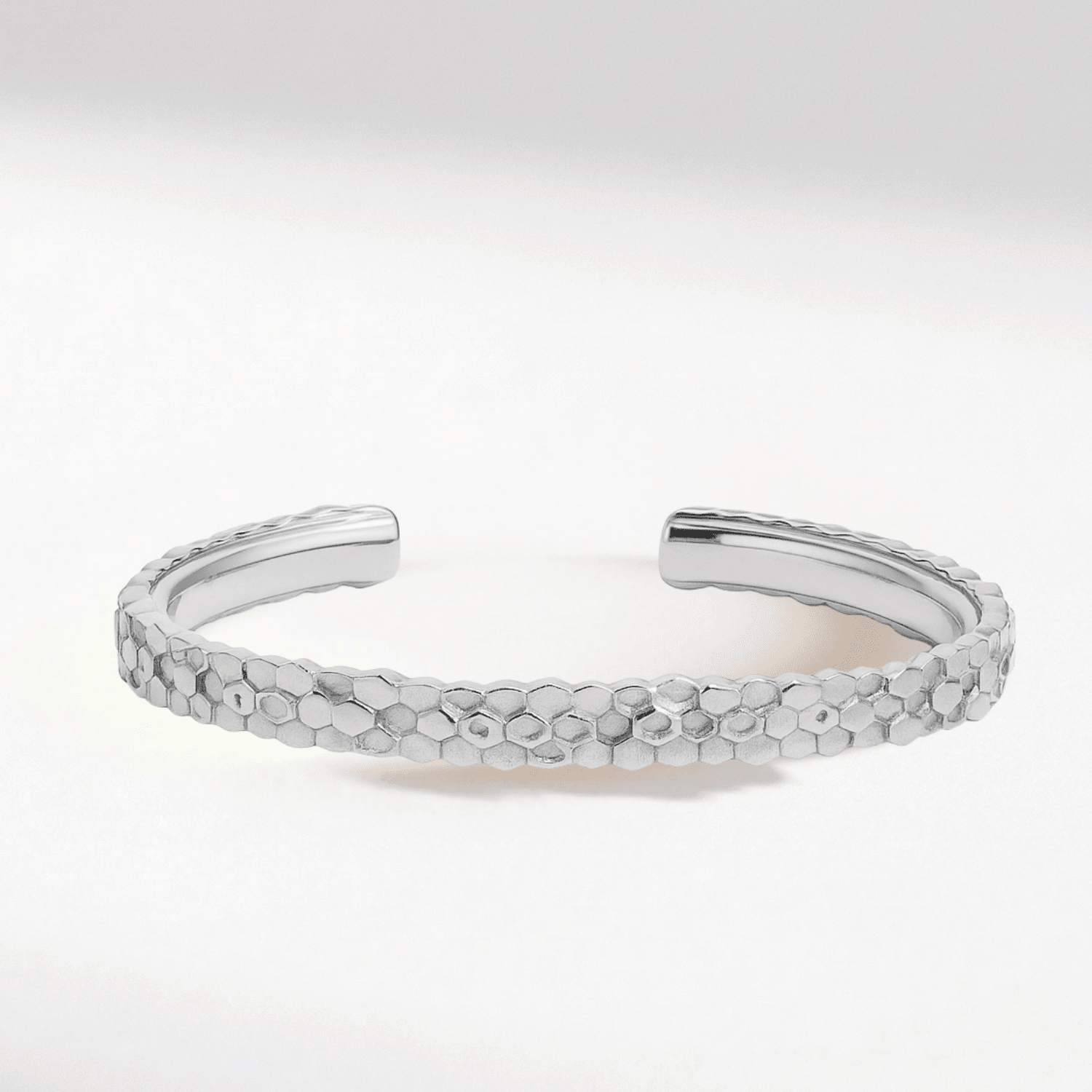 The Silver Artemis Bangle - Dainty London