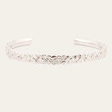 The Silver Artemis Bangle - Dainty London