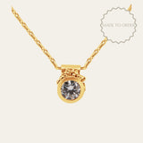 The Stella Necklace - Fine Jewelry Diamond Necklace - Ethical Diamonds - Dainty London