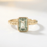 nature-inspired jewellery, ocean jewelry, boho coastal ring, gemstone ring, handmade sea jewelry, beach gift idea, nature lover gift, sea glass jewelry, ocean inspired gift, handcrafted ring, rustic hammered band, summer jewelry, beach wedding gift