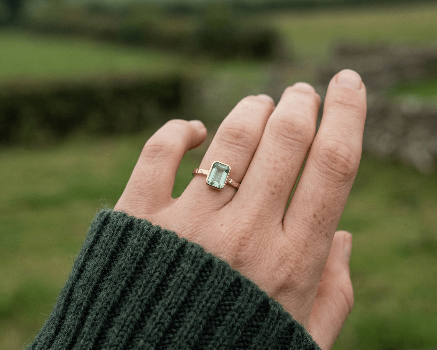 nature-inspired jewellery, ocean jewelry, boho coastal ring, gemstone ring, handmade sea jewelry, beach gift idea, nature lover gift, sea glass jewelry, ocean inspired gift, handcrafted ring, rustic hammered band, summer jewelry, beach wedding gift