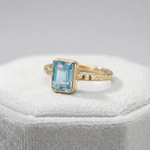 sky blue topaz ring, ocean-inspired jewellery, rustic band ring, adjustable gemstone ring, sea glass style ring, handmade sea jewelry, meaningful gift, beach lover gift, vacation jewelry, boho gemstone ring, sterling silver ring, unique gemstone band, summer accessory