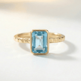 sky blue topaz ring, ocean-inspired jewellery, rustic band ring, adjustable gemstone ring, sea glass style ring, handmade sea jewelry, meaningful gift, beach lover gift, vacation jewelry, boho gemstone ring, sterling silver ring, unique gemstone band, summer accessory