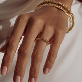 Everyday Gold or Silver Goddess Inspired Ring - Hebe - Dainty London