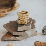 Gold or Silver Vermeil Goddess Ring - Hemera - Dainty London