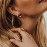Gold Pearl Earrings - Dainty London