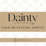 Gold Re-plating Service - Dainty London