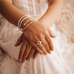 Silver Barnacle Bangle - Dainty London