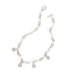 Silver Barnacle Cluster Necklace - Dainty London