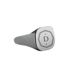Silver Unisex Personalised Ring - Dainty London