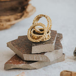 Solid Gold Artemis Ring - Dainty London