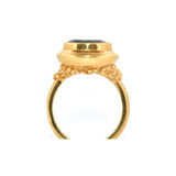Solid Gold Calla Ring - Dainty London