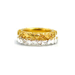 Solid Gold Hebe Ring - Dainty London