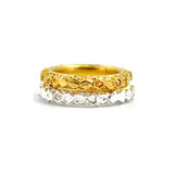 Solid Gold Hebe Ring - Dainty London