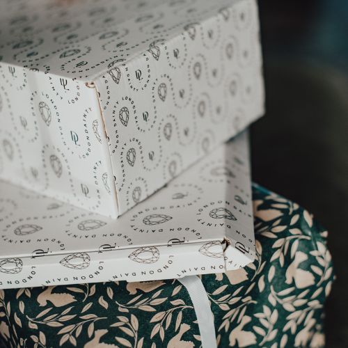 Solid Gold Hemera Ring - Dainty London