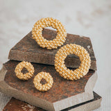 Solid Gold Mini Barnacle Hoops - Dainty London