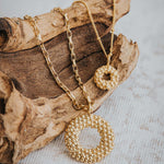 Solid Gold Mini Barnacle Necklace - Dainty London