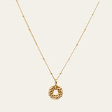 Solid Gold Mini Barnacle Necklace - Dainty London