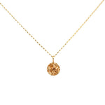 Solid Gold Mini Hemera Necklace - Dainty London