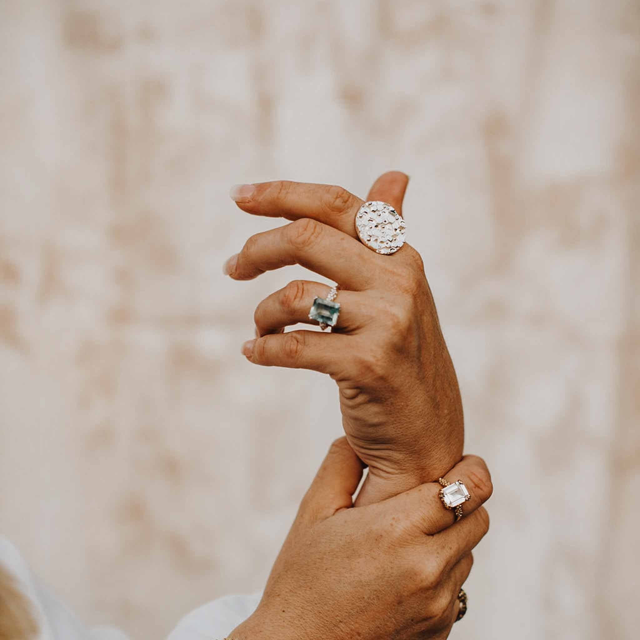 The Iris Ring - Dainty London